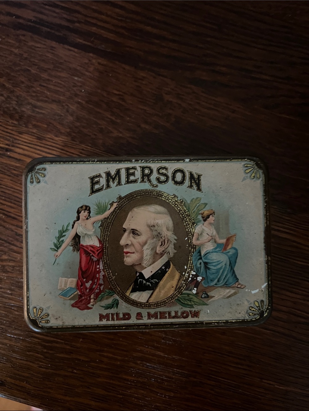 Mild & Mellow Decorative Tin - Vintage Style Men’s Accessory
